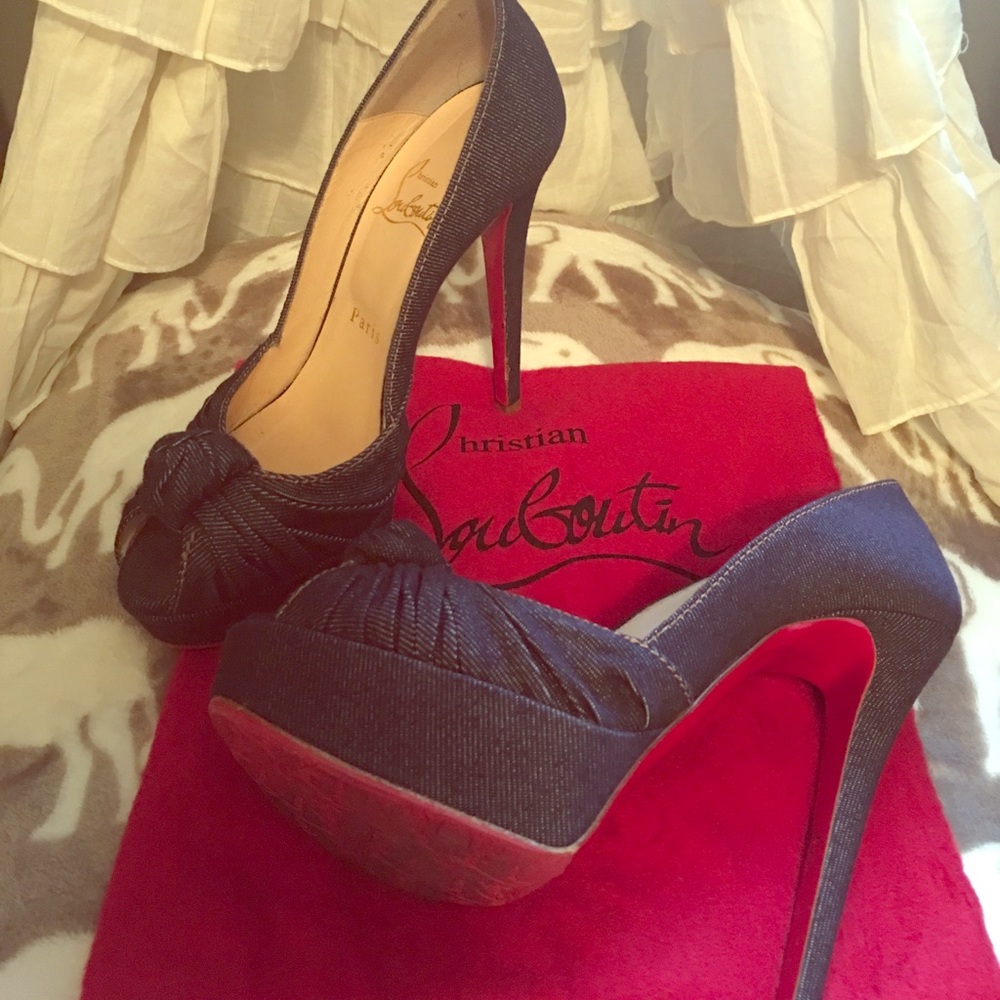 Christian Louboutin Denim Style!