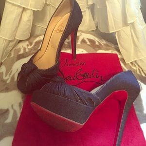 Christian Louboutin Denim Style!