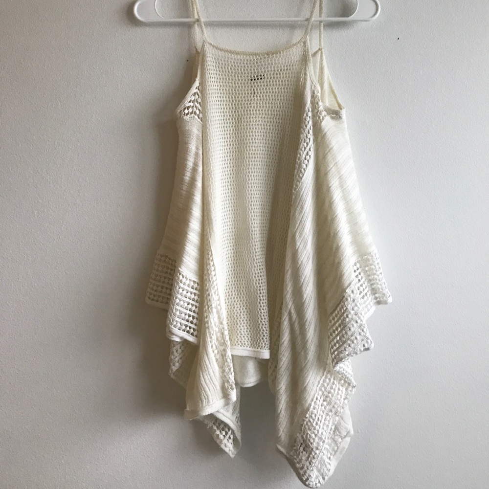 Cream Tank Top