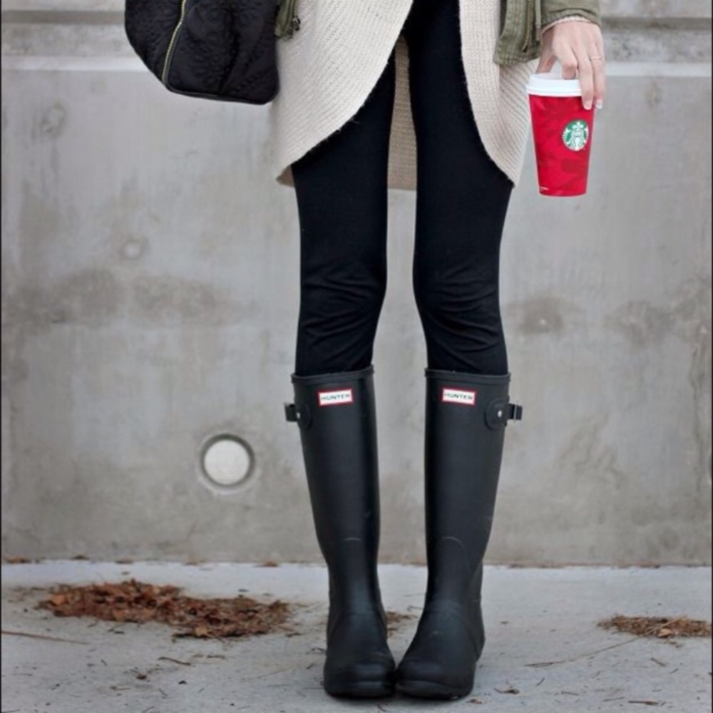 Women's Original Tour Rain Boot in matte black