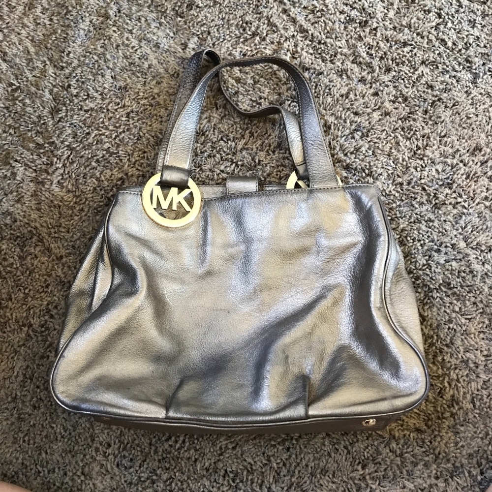 Michael Kors Fulton Gold Tote