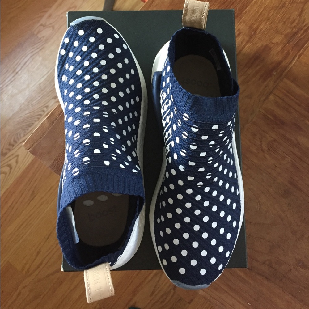 Women's Adidas Originals NMD CS2 Polka Dot Navy