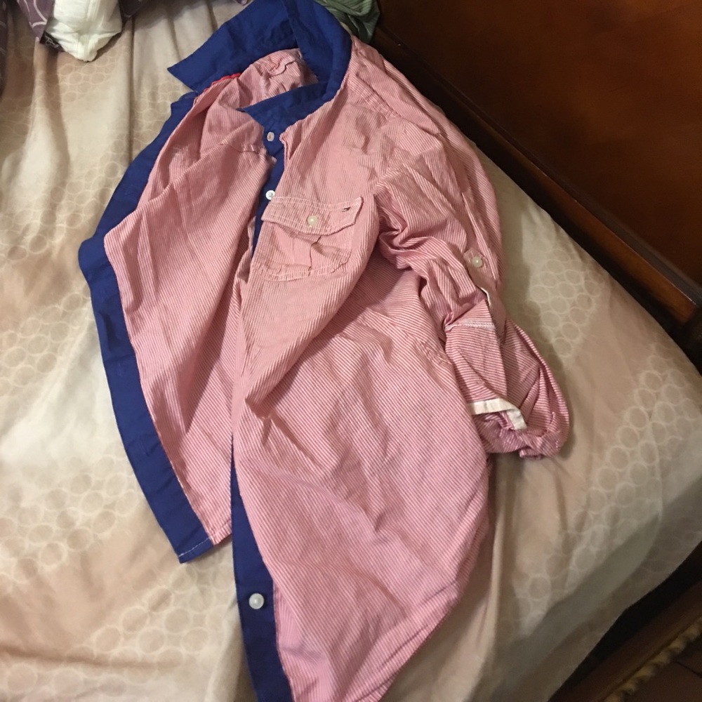 A nice button down shirt.