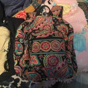 Vera Bradley campus book bag
