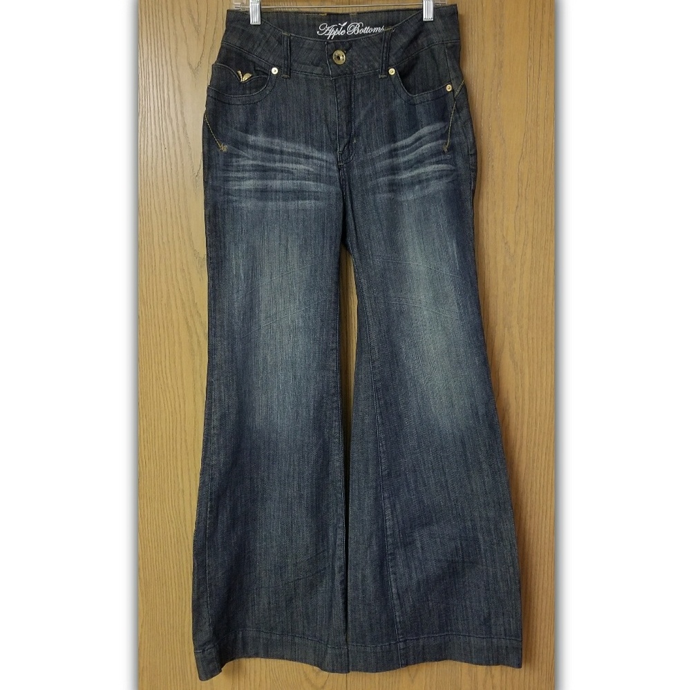 APPLE BOTTOMS BY NELLY High Waist Wide Leg Jeans