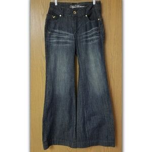 APPLE BOTTOMS BY NELLY High Waist Wide Leg Jeans