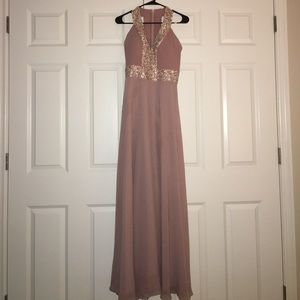 Dress the Population 'Delani' in Rose Pink