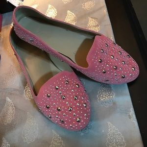 Cute pink flats