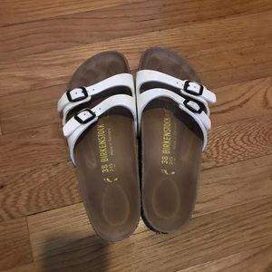 White birkenstocks