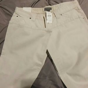 Banana Republic khakis. Nwt
