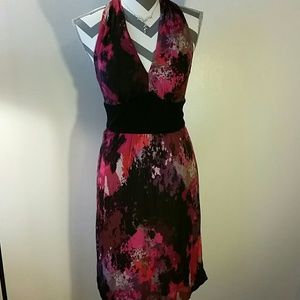 Trina Turk racerback purple dress