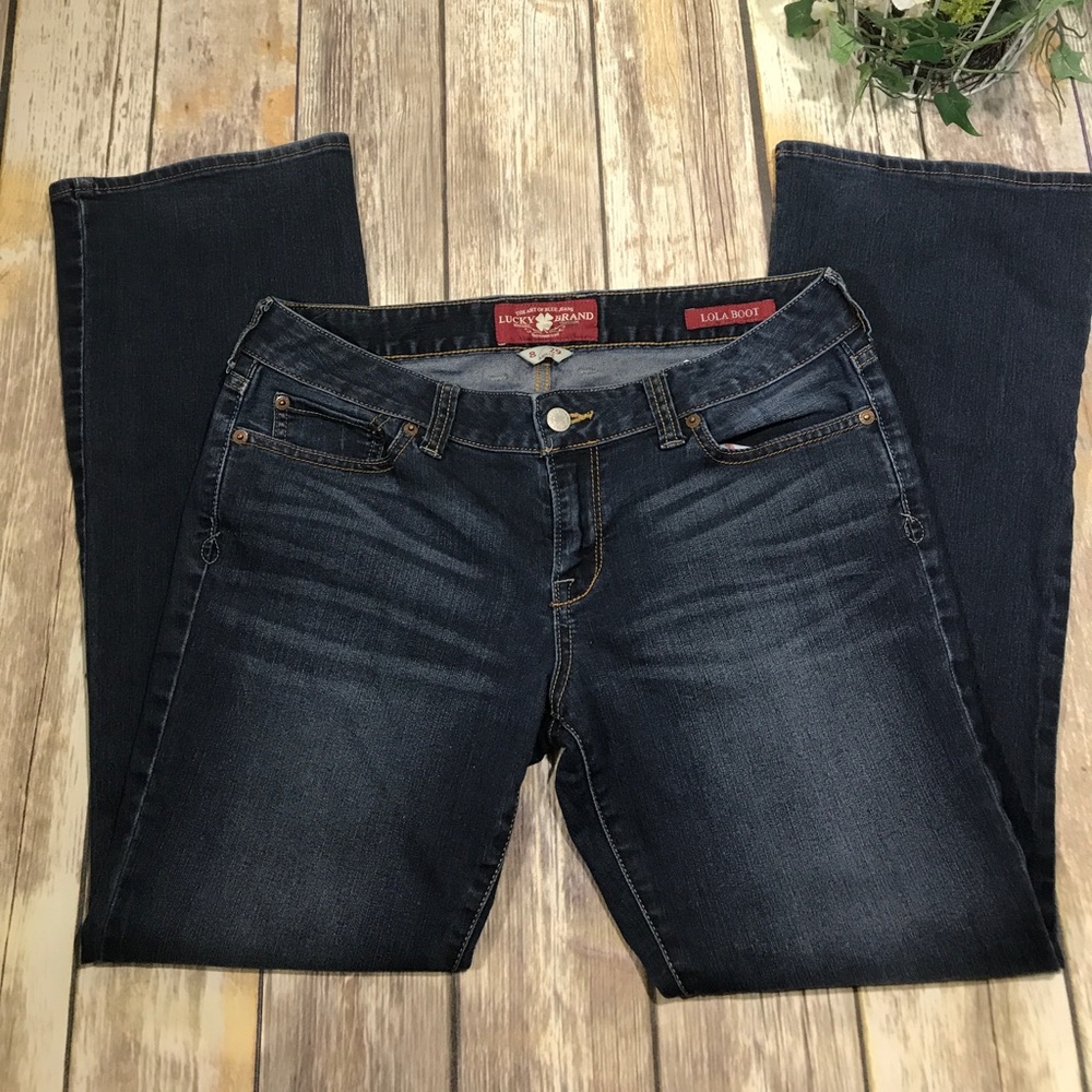 Lucky Brand Women's Jeans Lola Boot 8/29 ankle