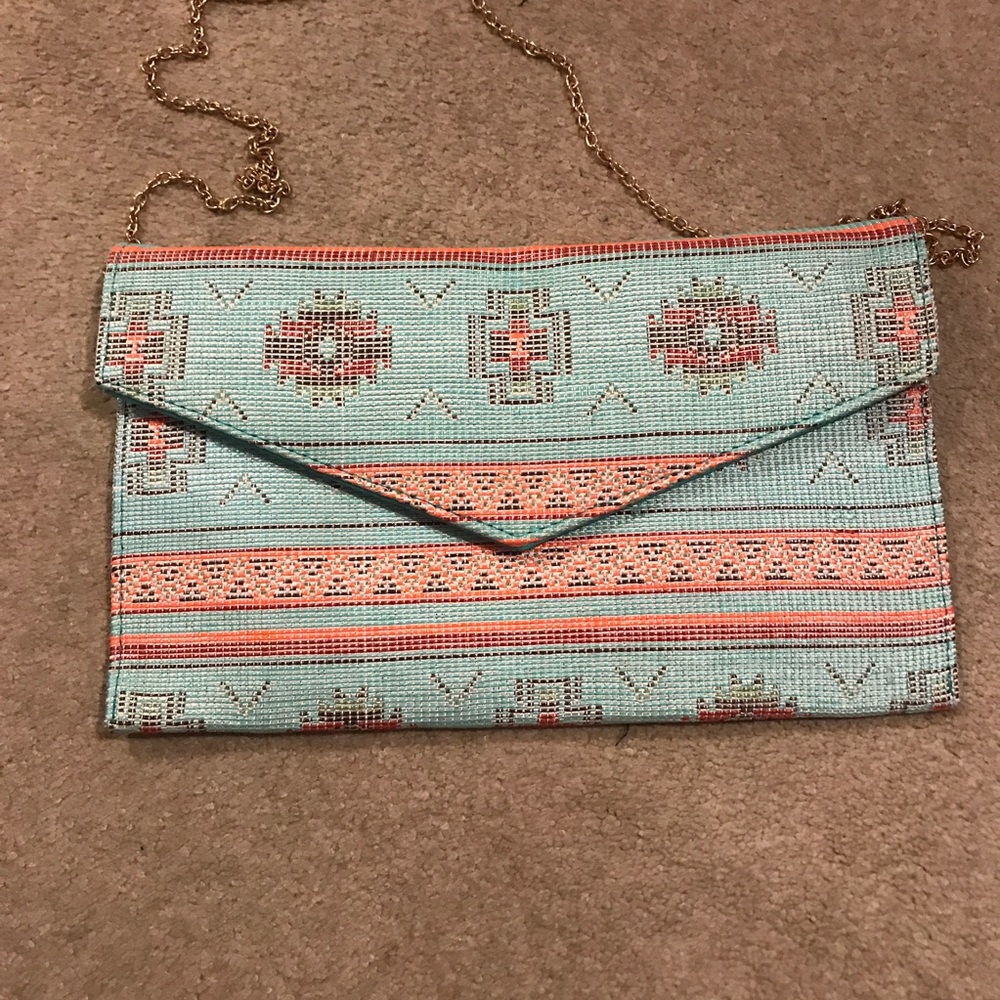 Colorful crossbody purse