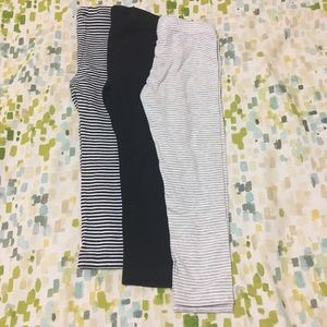 Girl's set of 3 leggings