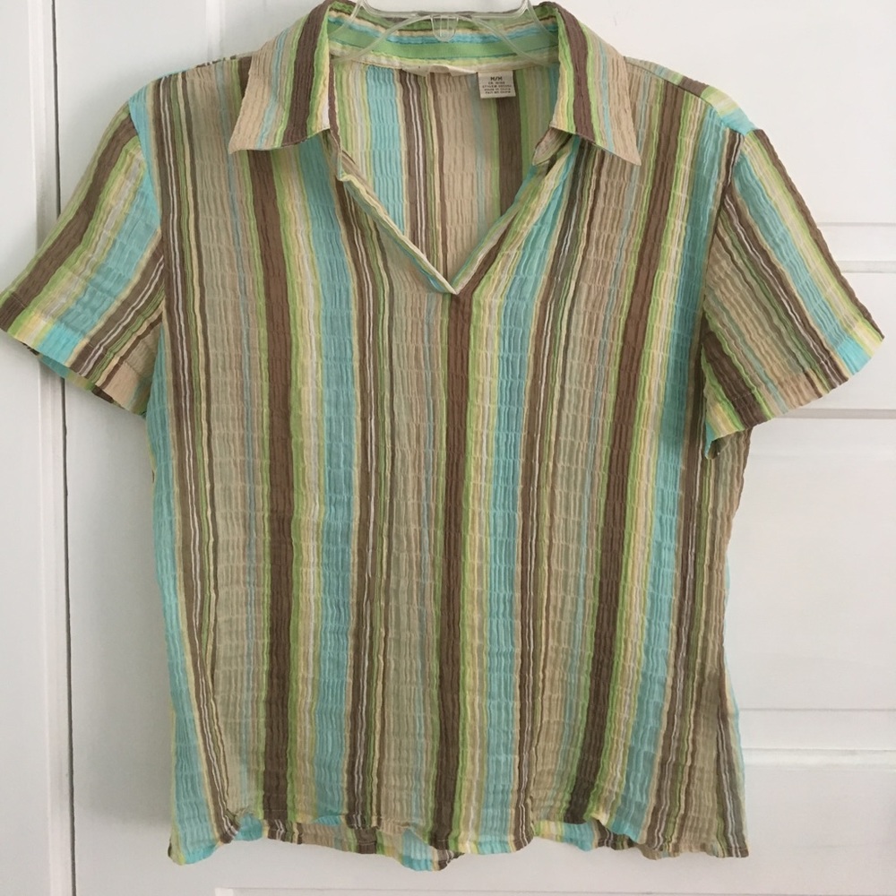 Summery v-neck blouse