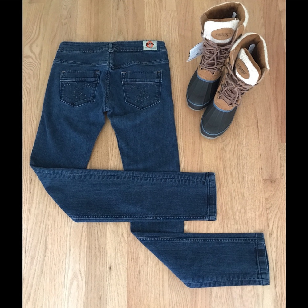 Michiko Koshing Skinny Med/ Dk Wash Jeans Sz. 27