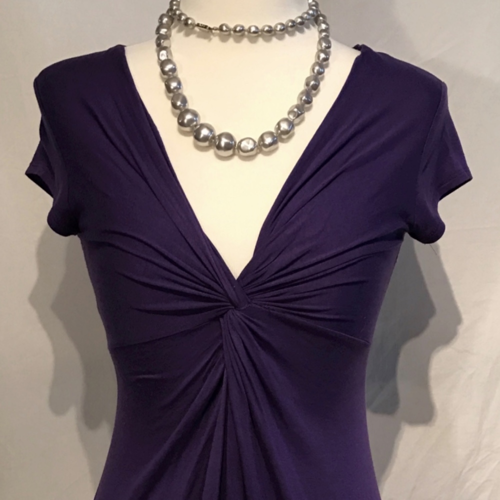 Lux A Line Knot Dress