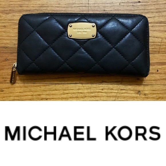 Michael Kors Handbags - Super Soft Black Leather Michael Kors Wallet
