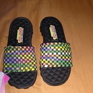Skechers Memory Foam Slides New Size 6