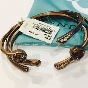 Kendra Scott Chocolate Drusy Blake Bracelets