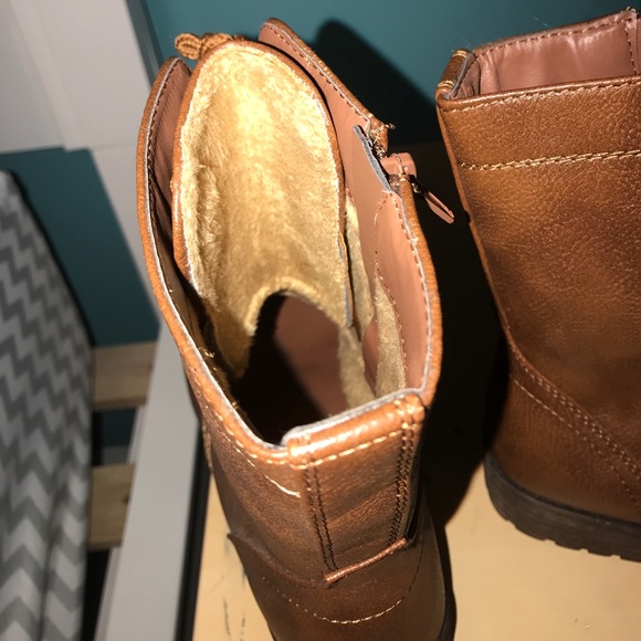 Brown Combat Boots - Picture 3 of 8