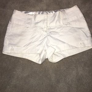 Guess white shorts