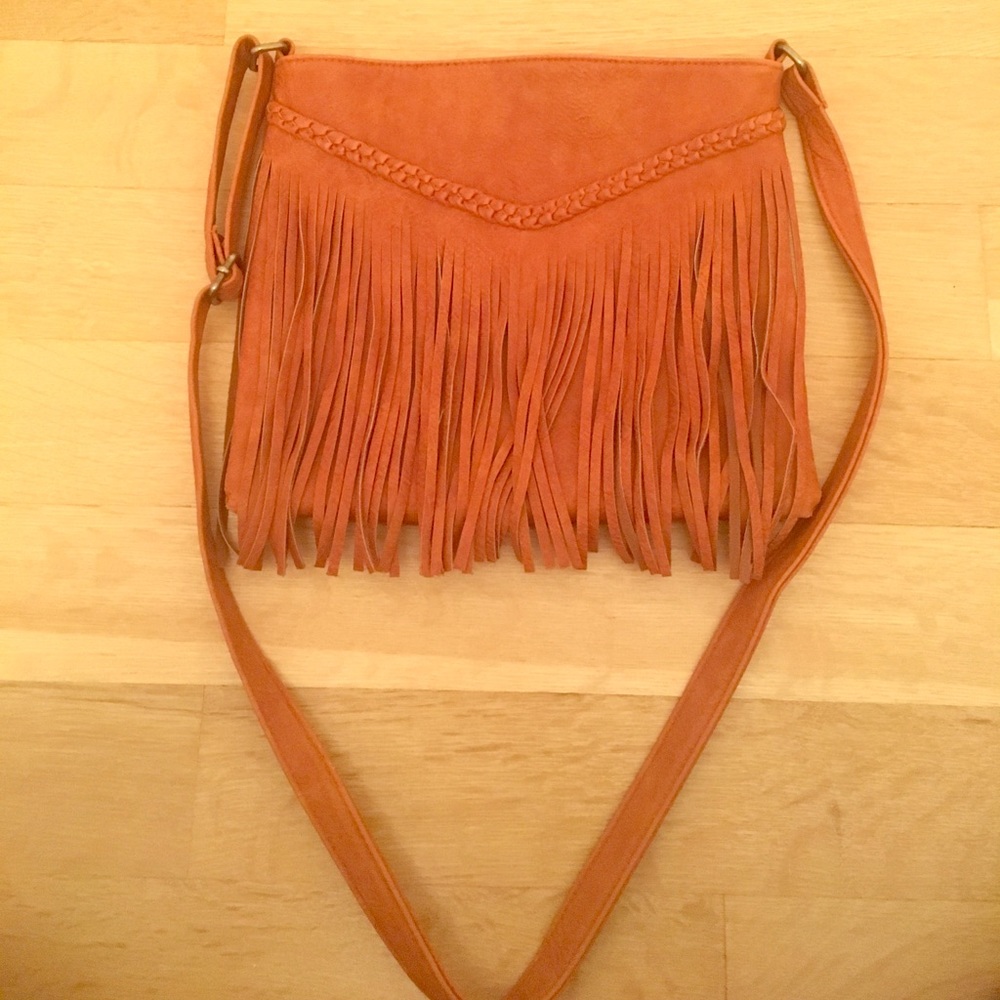 Fringe crossbody bag
