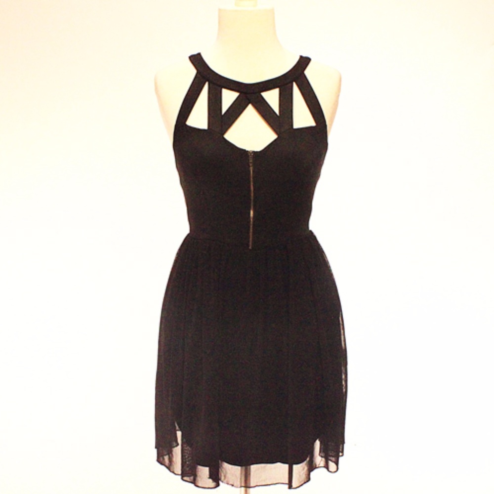 Black Strappy Hot Topic Dress