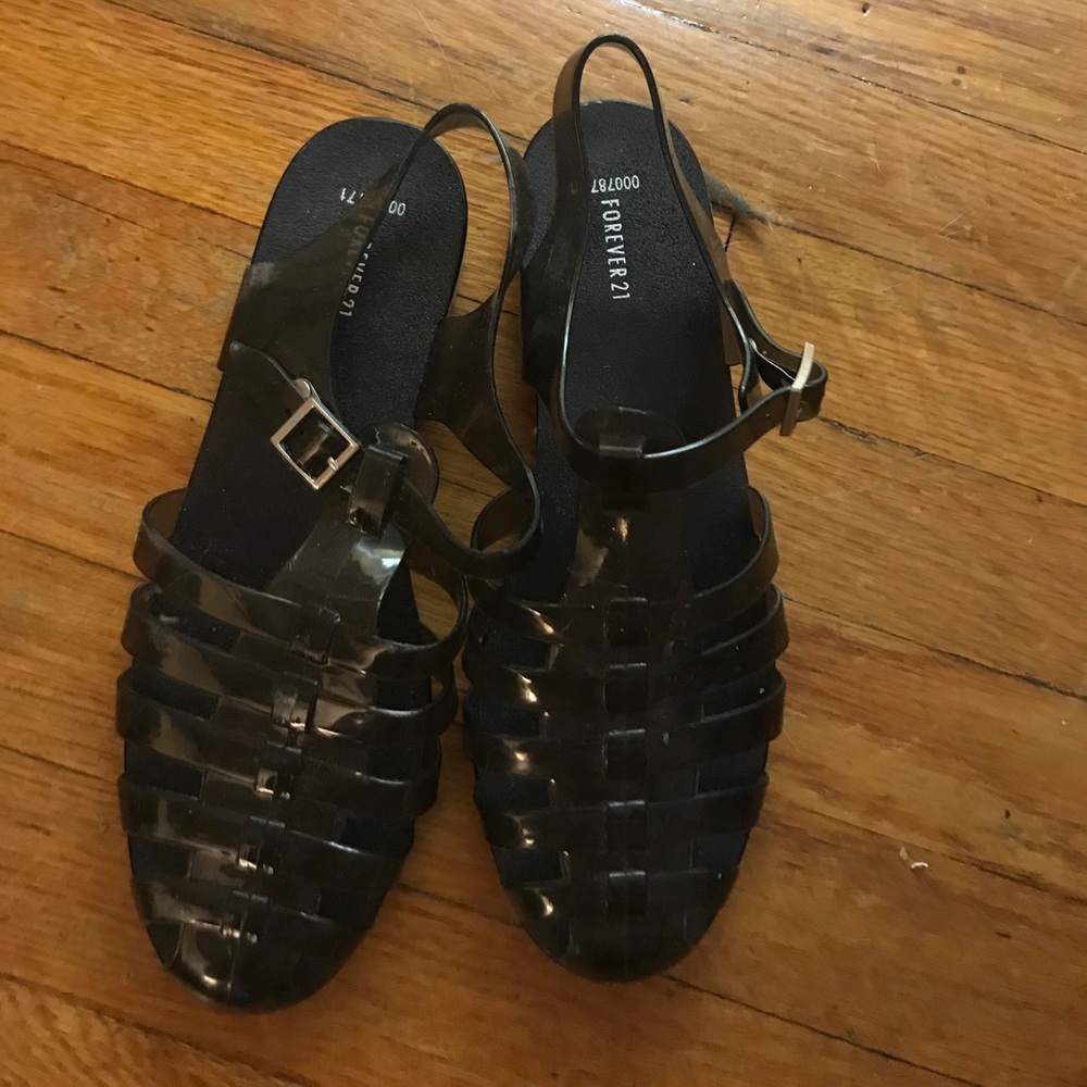 Forever 21 Jelly Sandals