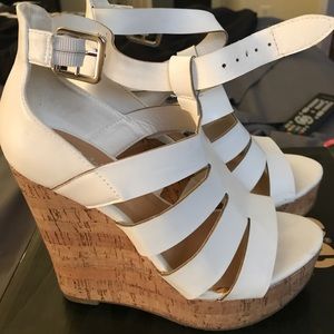 White wedges