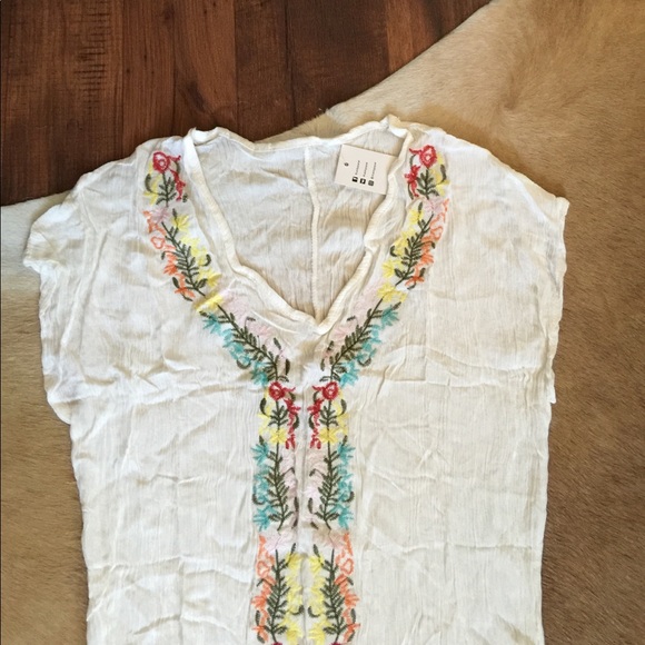 RESTOCKING🎉Boho embroidered tunic maxi🌸 - Picture 7 of 7