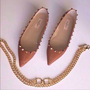 VALENTINO GARAVANI Rockstud Flats