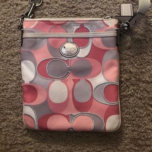 Coach cross body purse