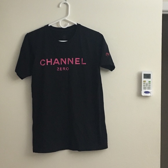 KUSO Channel Zero Black T-shirt （KUSO for Chanel) - Picture 1 of 4