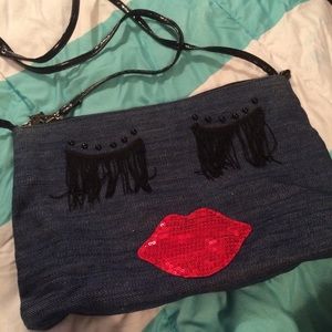 Denim Betsy Johnson purse