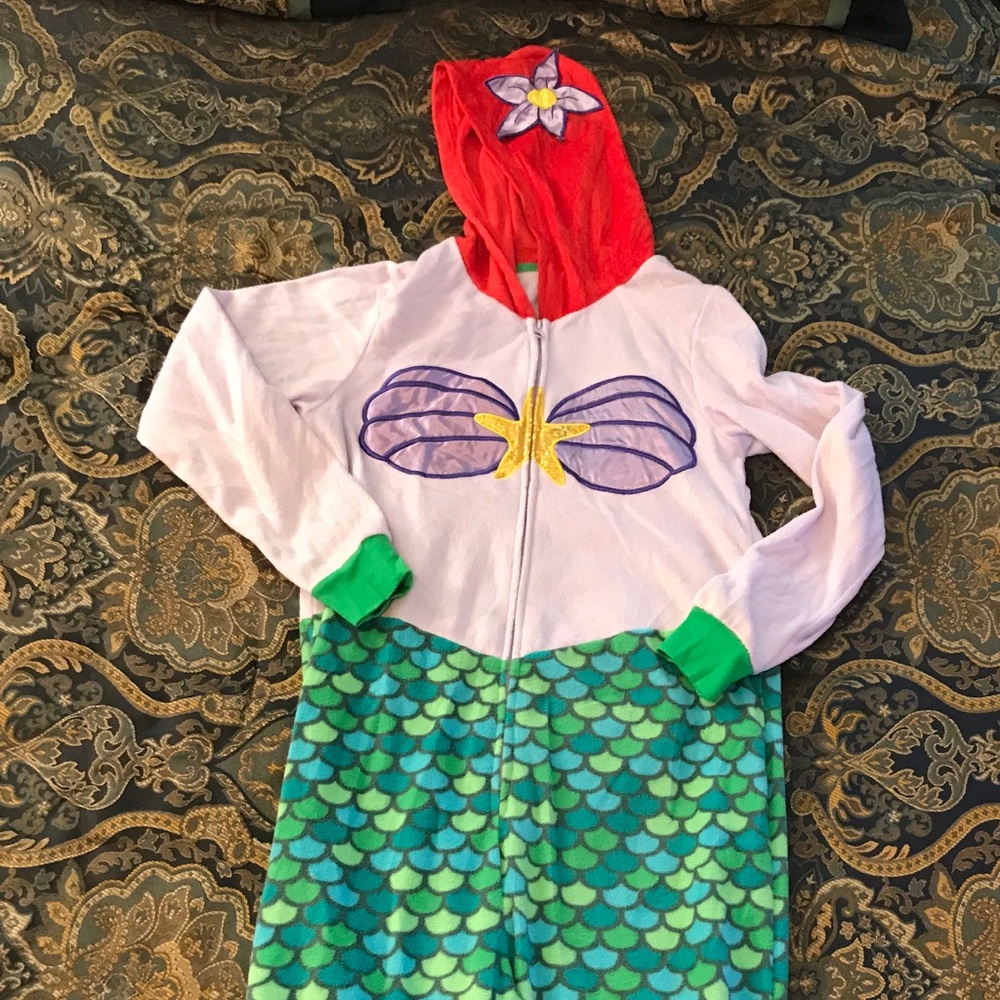 Adult Onesie Little Mermaid Ariel