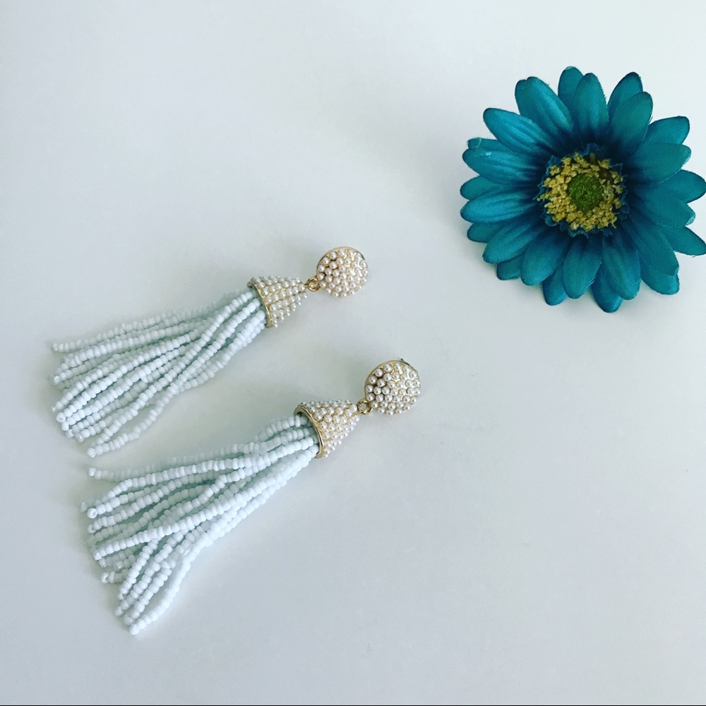 2/$25 Pinata Beaded Tassel Earrings - Picture 3 of 4