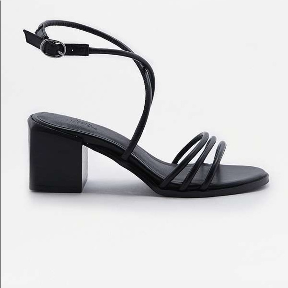 Urban outfitters jackie ankle wrapped heel
