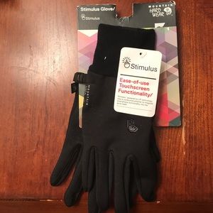 Mountain headwear athletic gloves