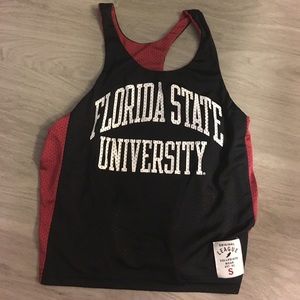 FSU reversible jersey tank top