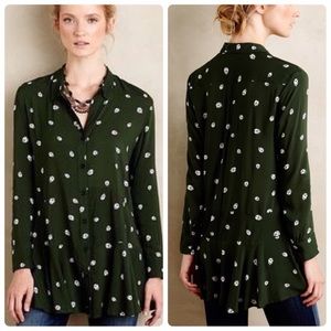 Anthropologie Thylo Brand Lakin tunic in Ladybugs