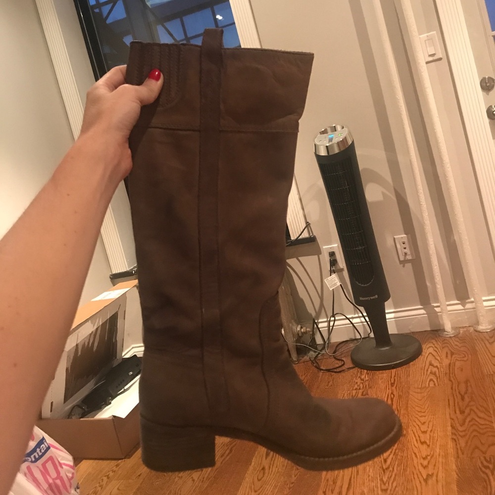 Women's knee high leather Halogen boots