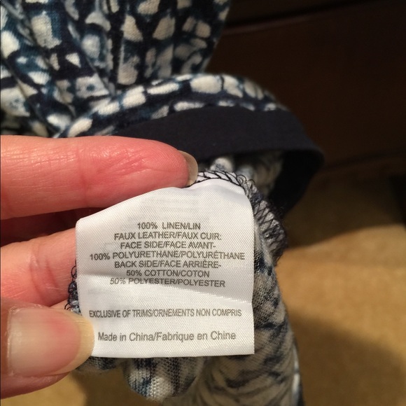 Tory Burch Linen Top Sz XS - Picture 6 of 6