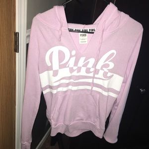 Pink hoodie