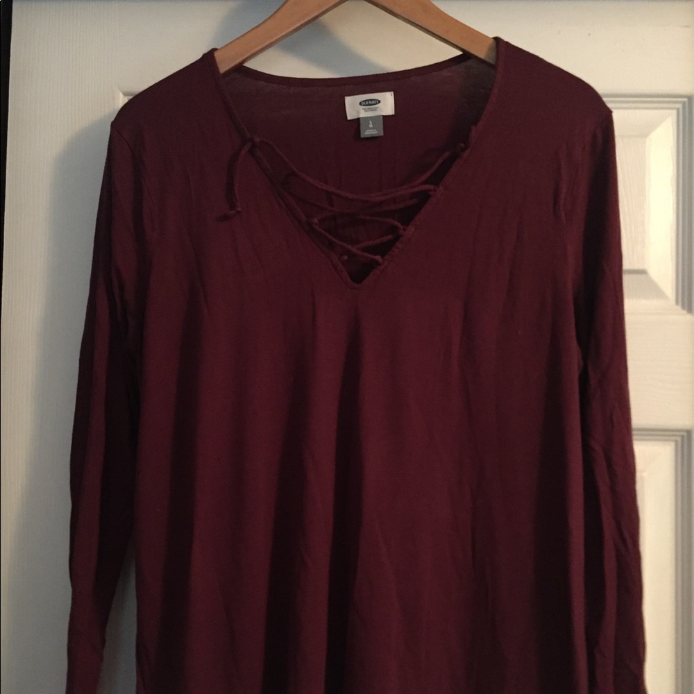 Old Navy Lace Up top