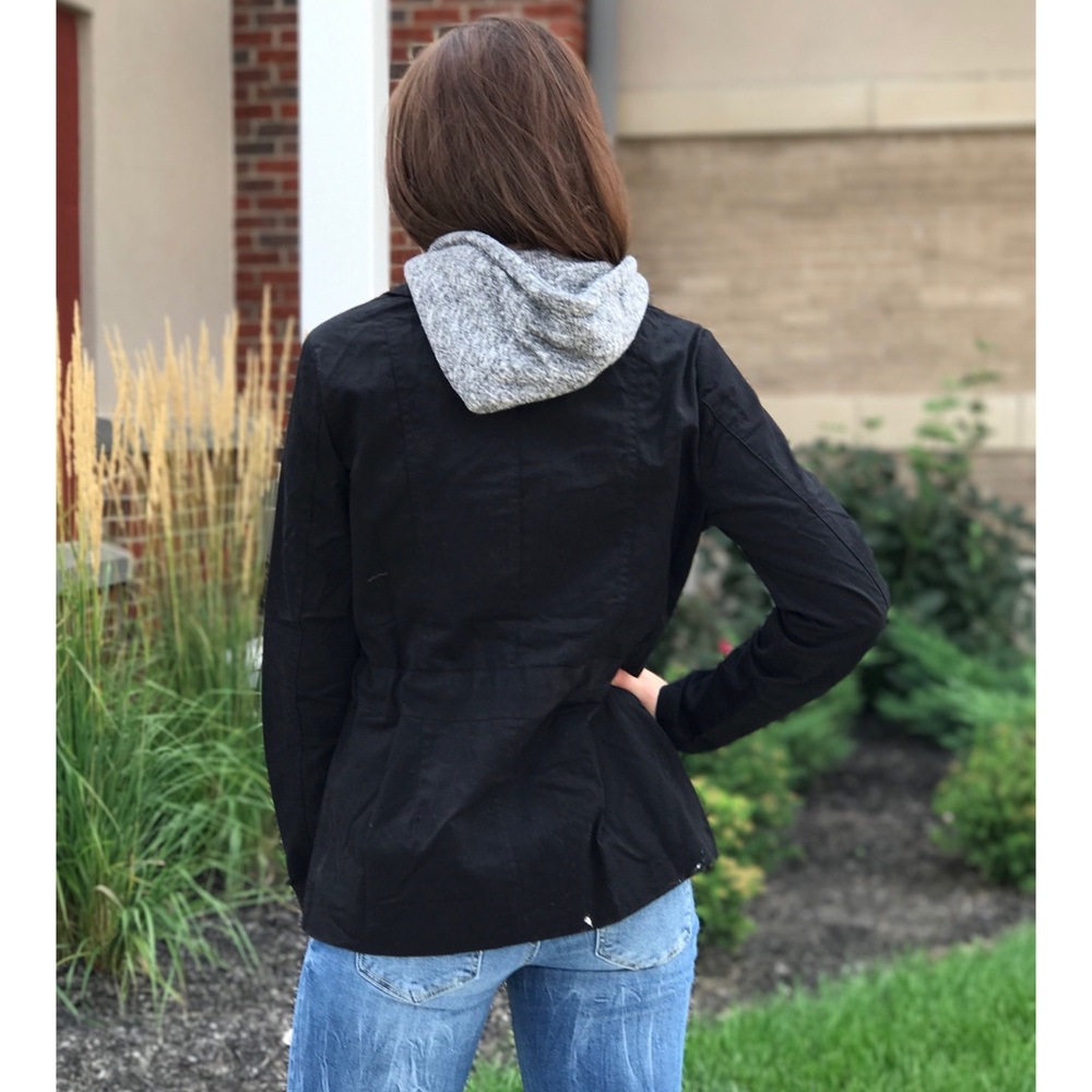 Hoodie Utility Jacket - Picture 3 of 3