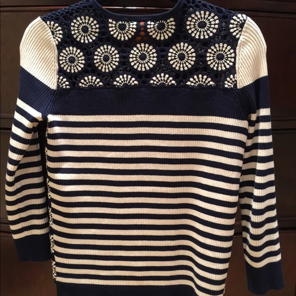 Tory Burch Zip Cardigan Sz Small - Picture 2 of 9