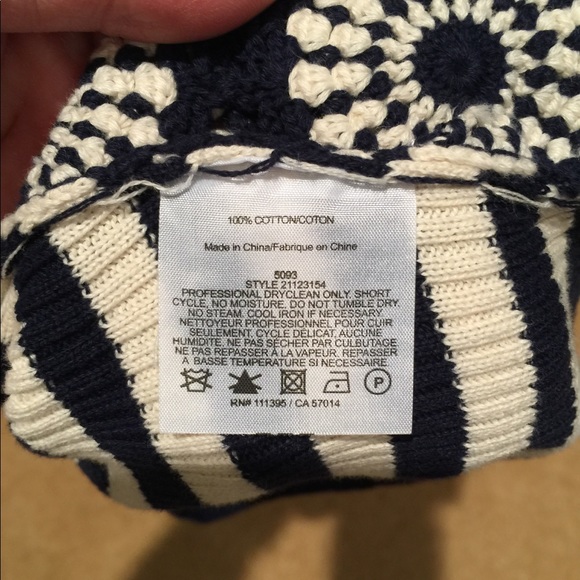 Tory Burch Zip Cardigan Sz Small - Picture 4 of 9