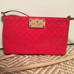 Red Kate Spade ♠️ cross body bag