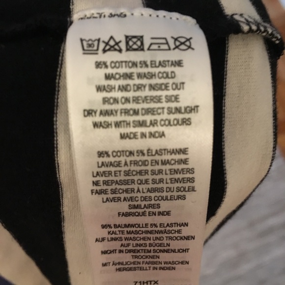 NWT French Connection Multi Jag Striped Dress Sz S - Picture 8 of 8